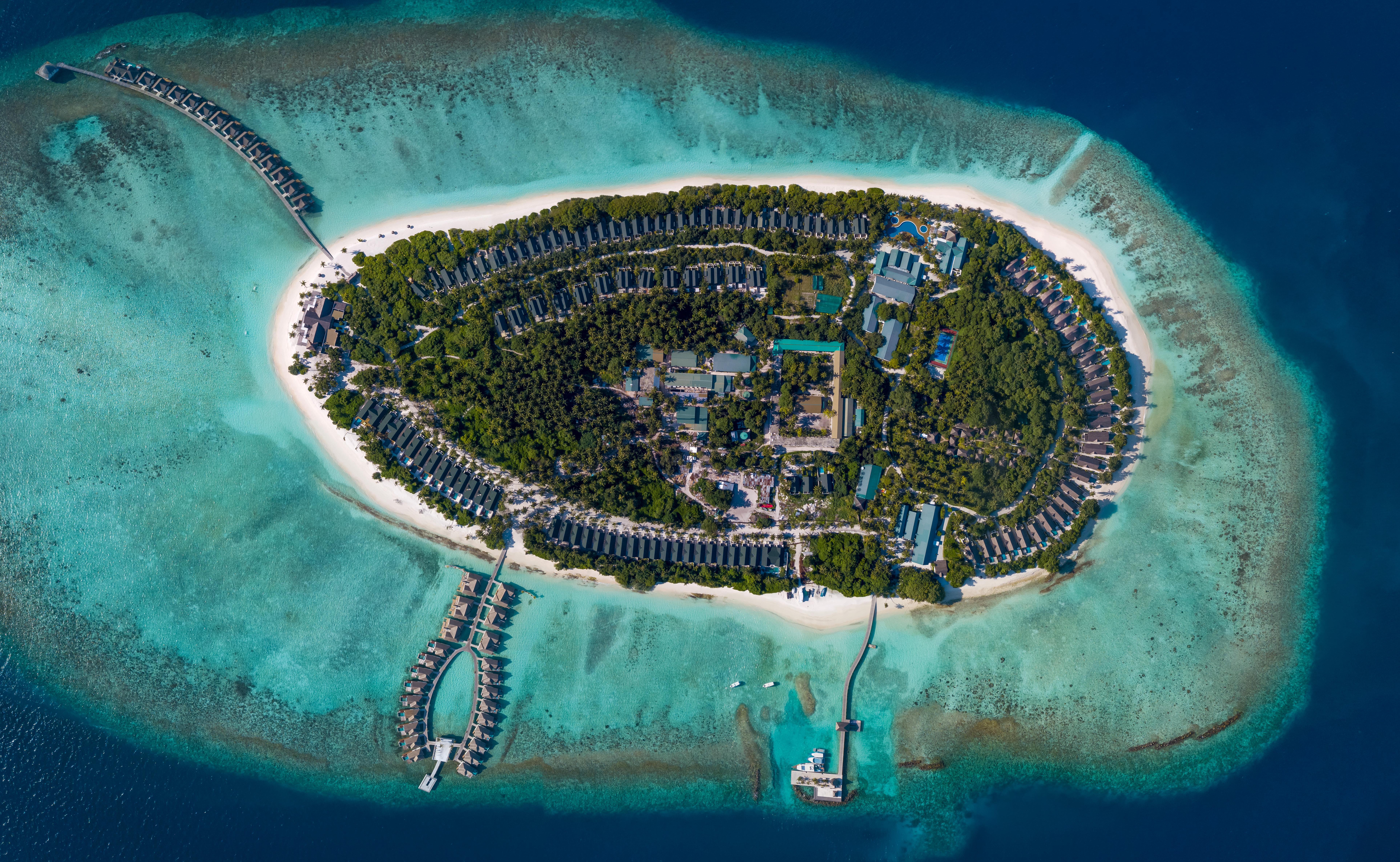 Furaveri Maldives Meedhoo  Esterno foto Aerial view of the island