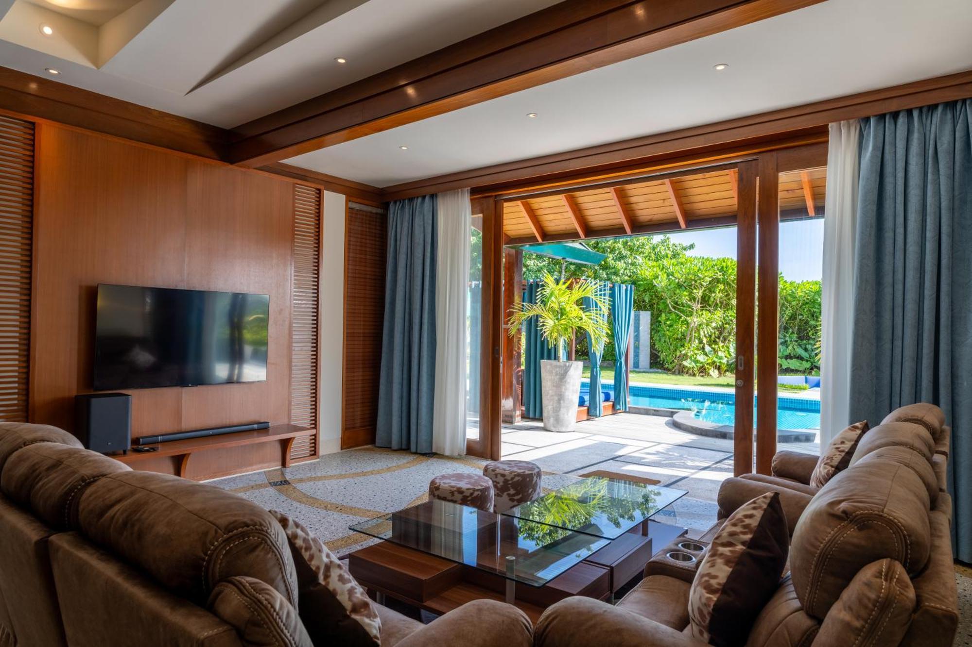 Furaveri Maldives Meedhoo  Camera foto Living room of a villa