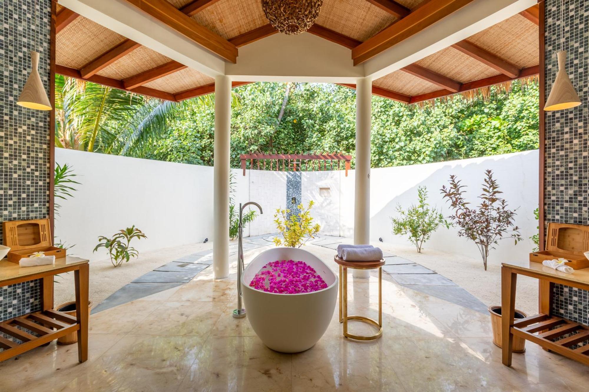 Furaveri Maldives Meedhoo  Camera foto Bathroom at the spa