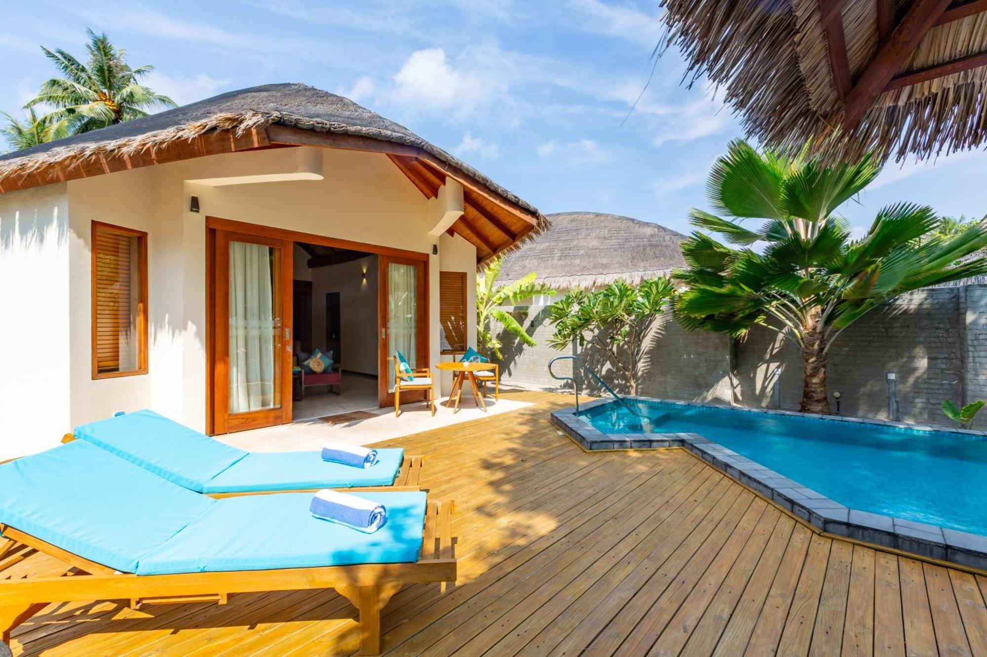 Furaveri Maldives Meedhoo  Camera foto A beach villa at the resort